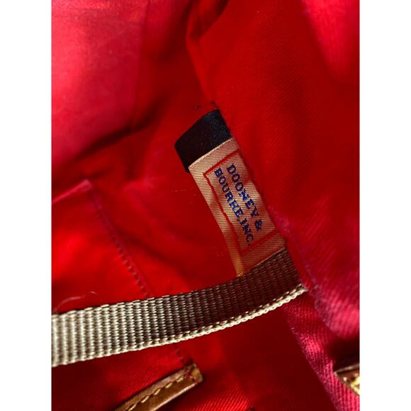 Dooney & Bourke Bristol Western Satchel Bag Black Pebble Leather Tassels Cowgirl - Picture 15 of 16